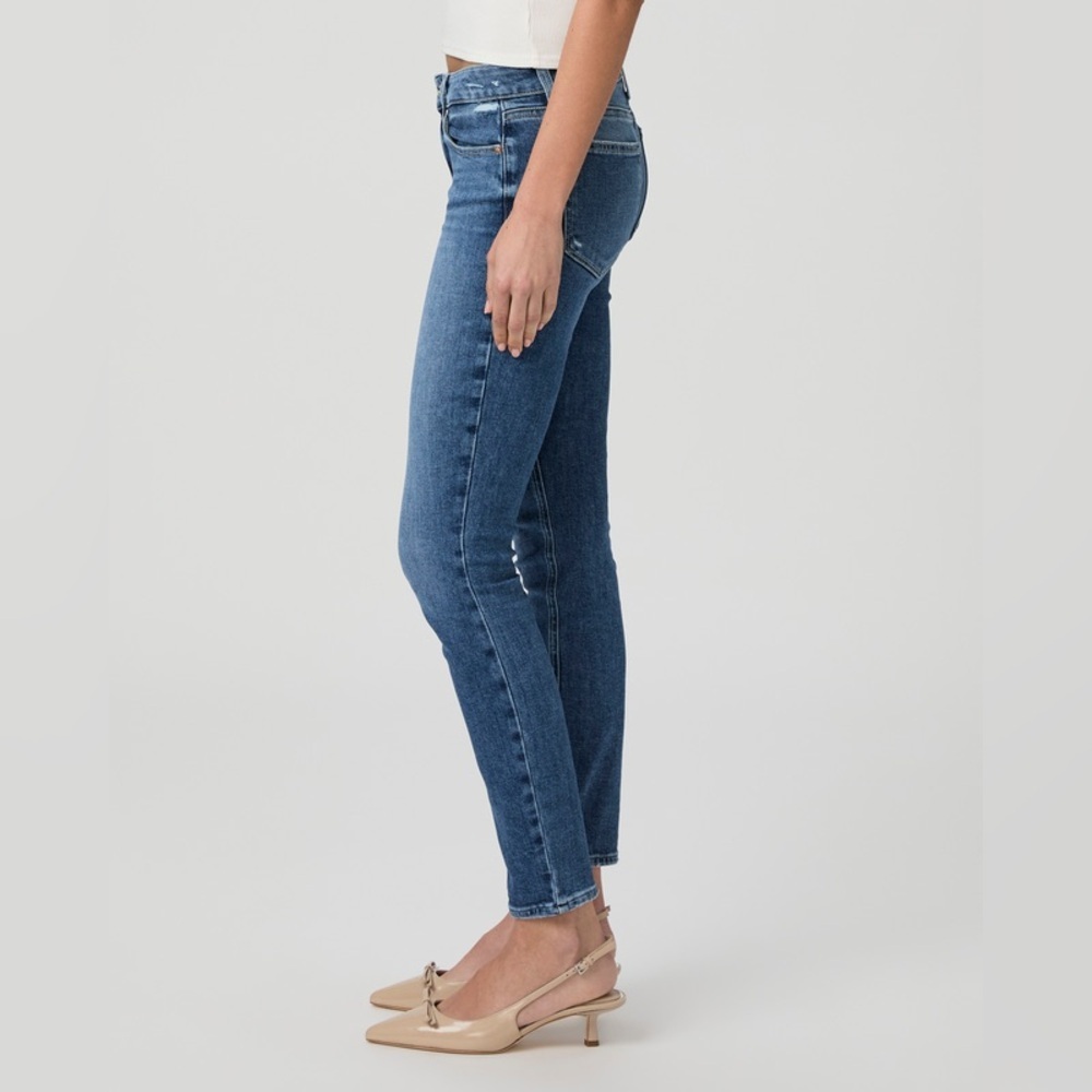 PAIGE Denim Verdugo Ankle Skinny Jeans Classic‎ Denim - Picture 5 of 7